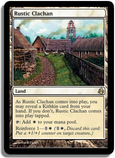 Foil New MTG Morningtide Magic Rustic Clachan