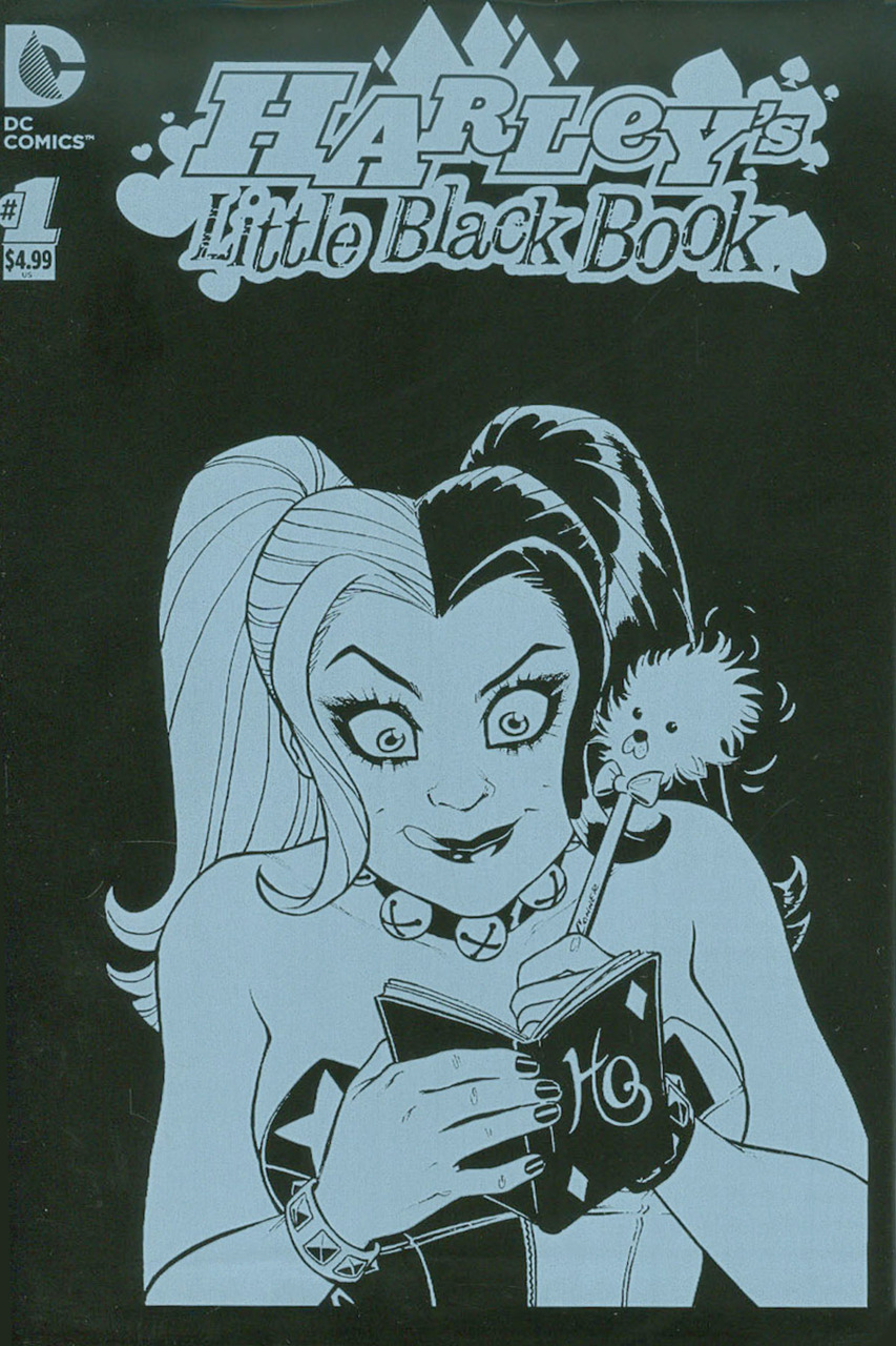 Harley's Little Black Book #1 Polybag Sealed Campbell Variant