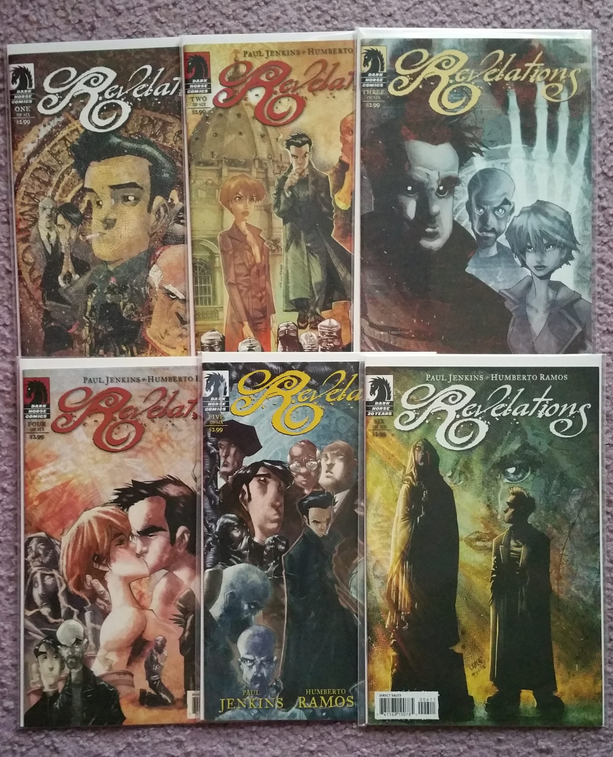 Revelations #1-6 Complete Mini Series