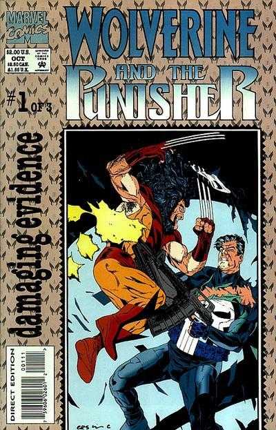 Wolverine and the Punisher: Damaging Evidence #1-3 Complete Mini Series