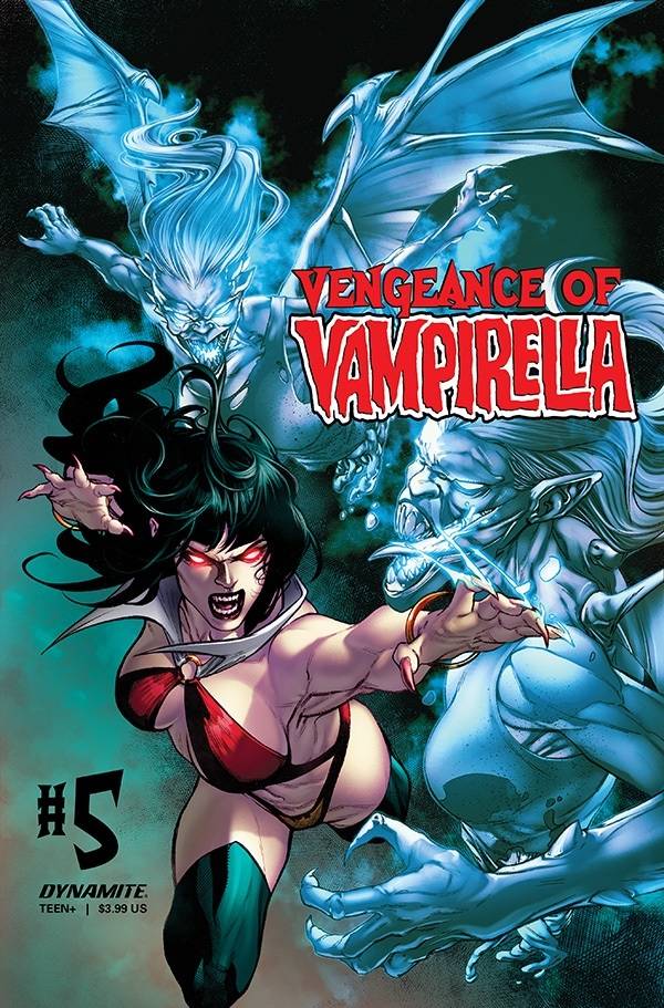 Vengeance of Vampirella #5 2019 A B C and D Cover Set
