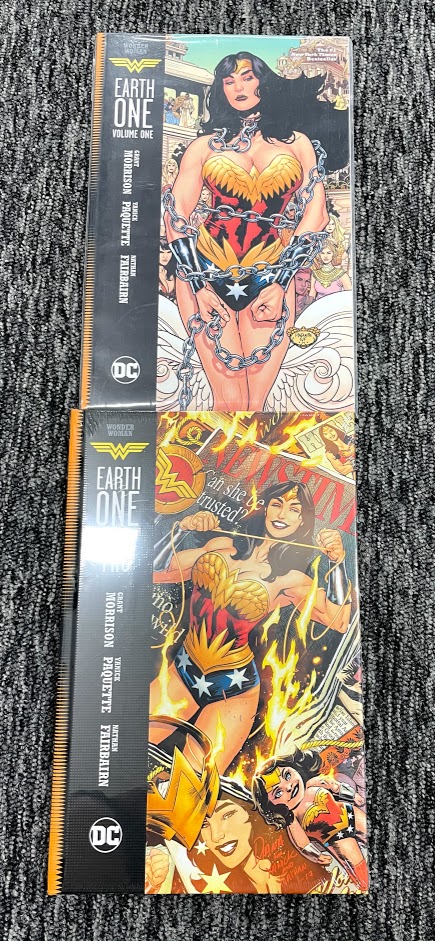 Wonder Woman Earth One Vol 1 TPB And Vol 2 HC Set – Comics To Astonish,  comics, magic cards, shop, Maryland