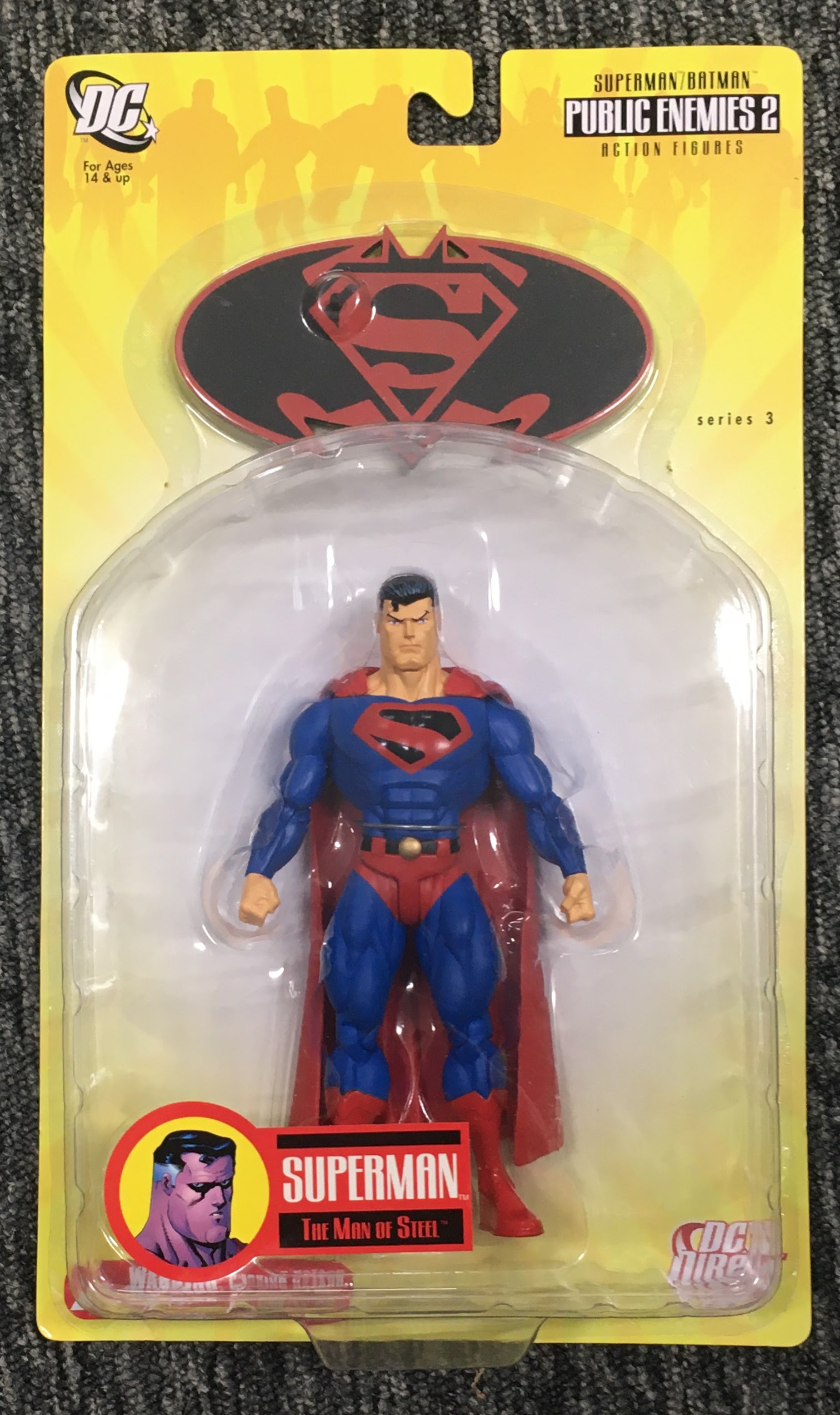 Mattel superman & batman: public enemies, superman