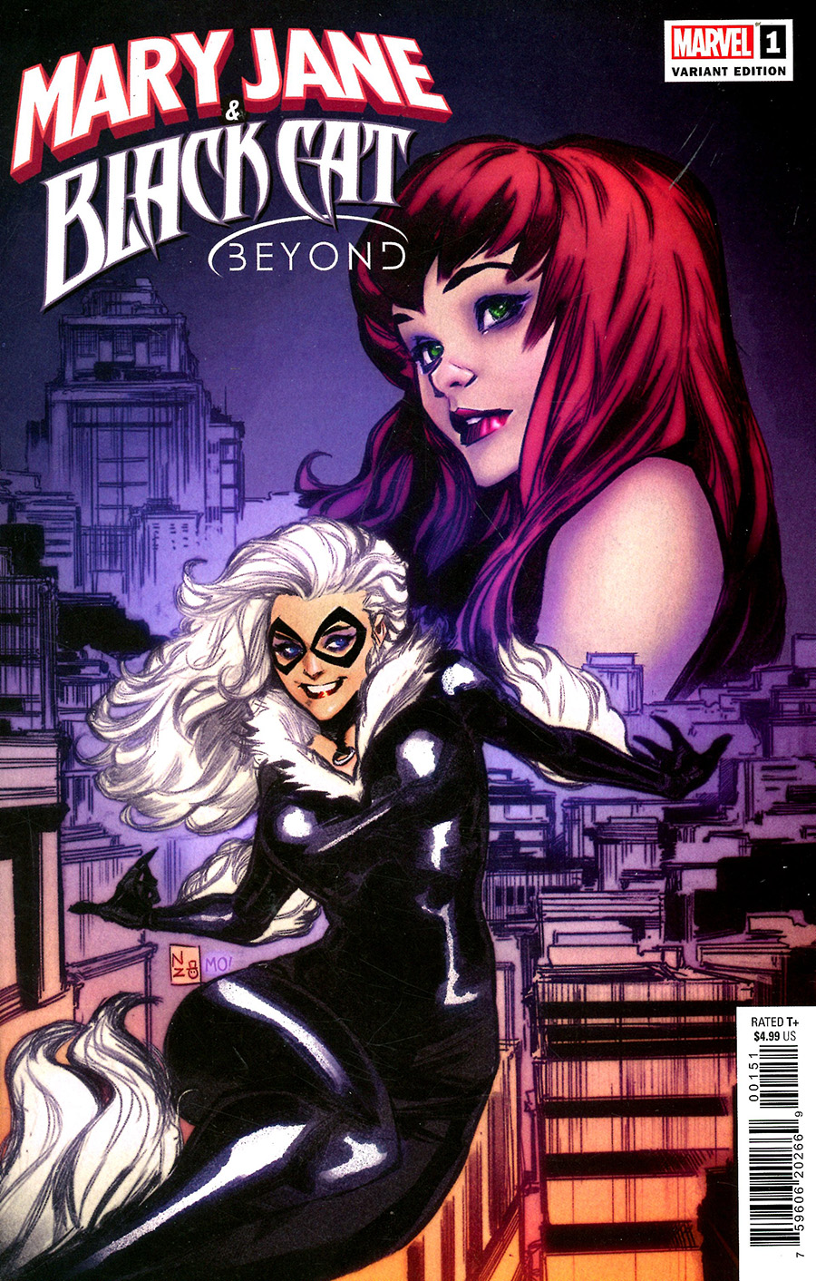 Mary Jane & Black Cat Beyond #1 Cover F 1:25 Incentive Nabetse Zitro Var  1st Print