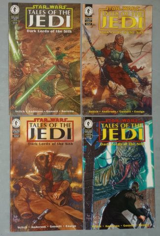 Star Wars: Tales of the Jedi - Dark Lords of the Sith #1-6 Complete Set Miniseries 1994