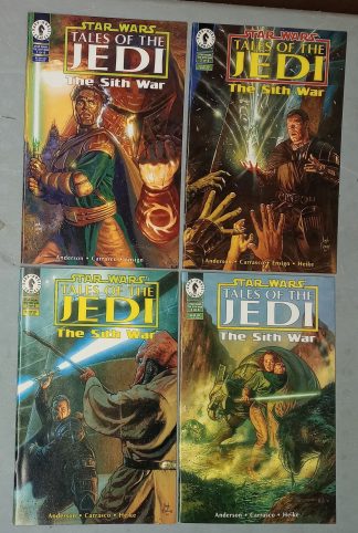 Star Wars: Tales of the Jedi - The Sith War #1-6 Complete Set Miniseries 1995