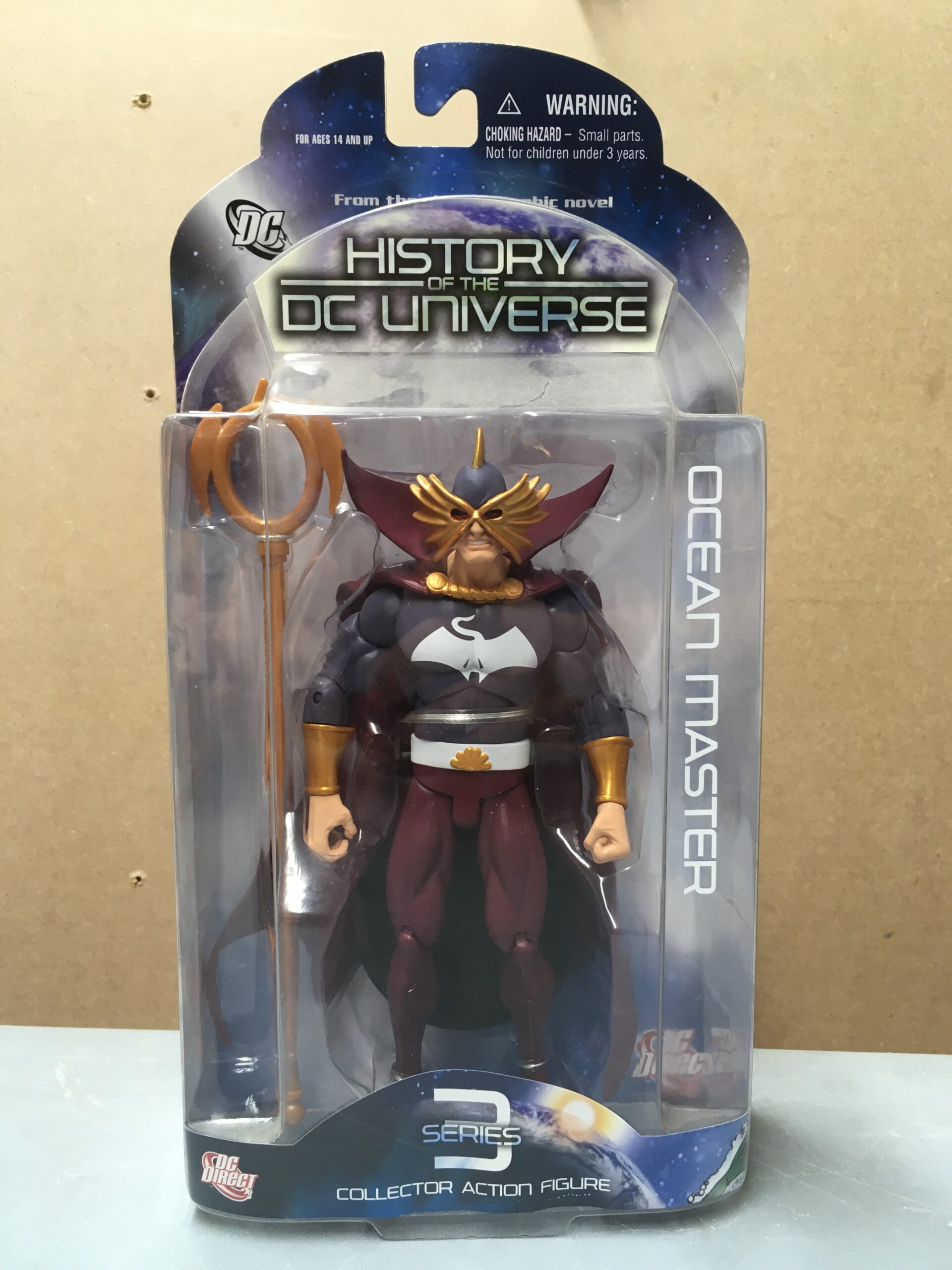 DC Direct Ocean Master History of the DC Universe Collector Action Figure