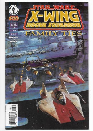 Star Wars X-Wing Rogue Squadron #26-27 Family Ties #1-2 Set Dark Horse