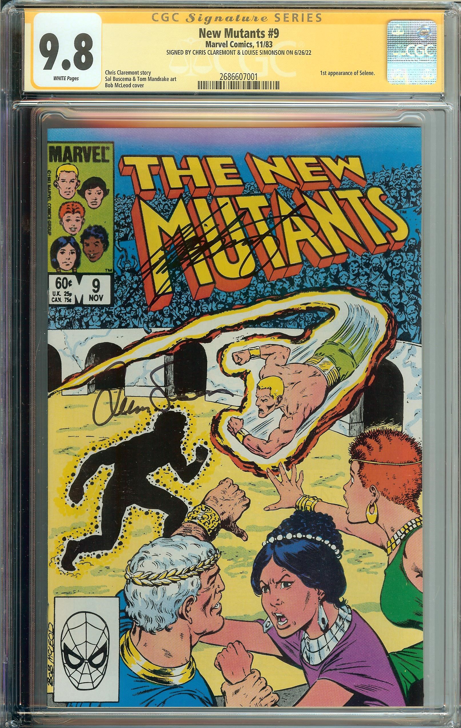 New Mutants (1983) #2, Comic Issues