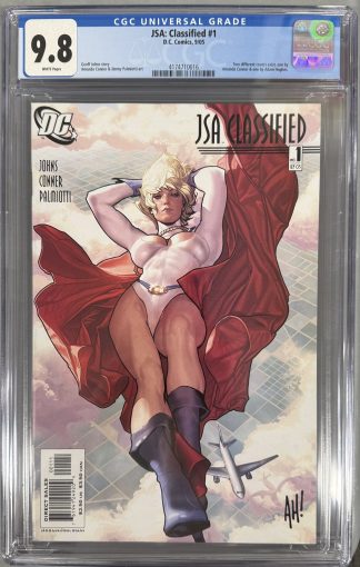 JSA: Classified #1 CGC 9.8 Amanda Conner Cover