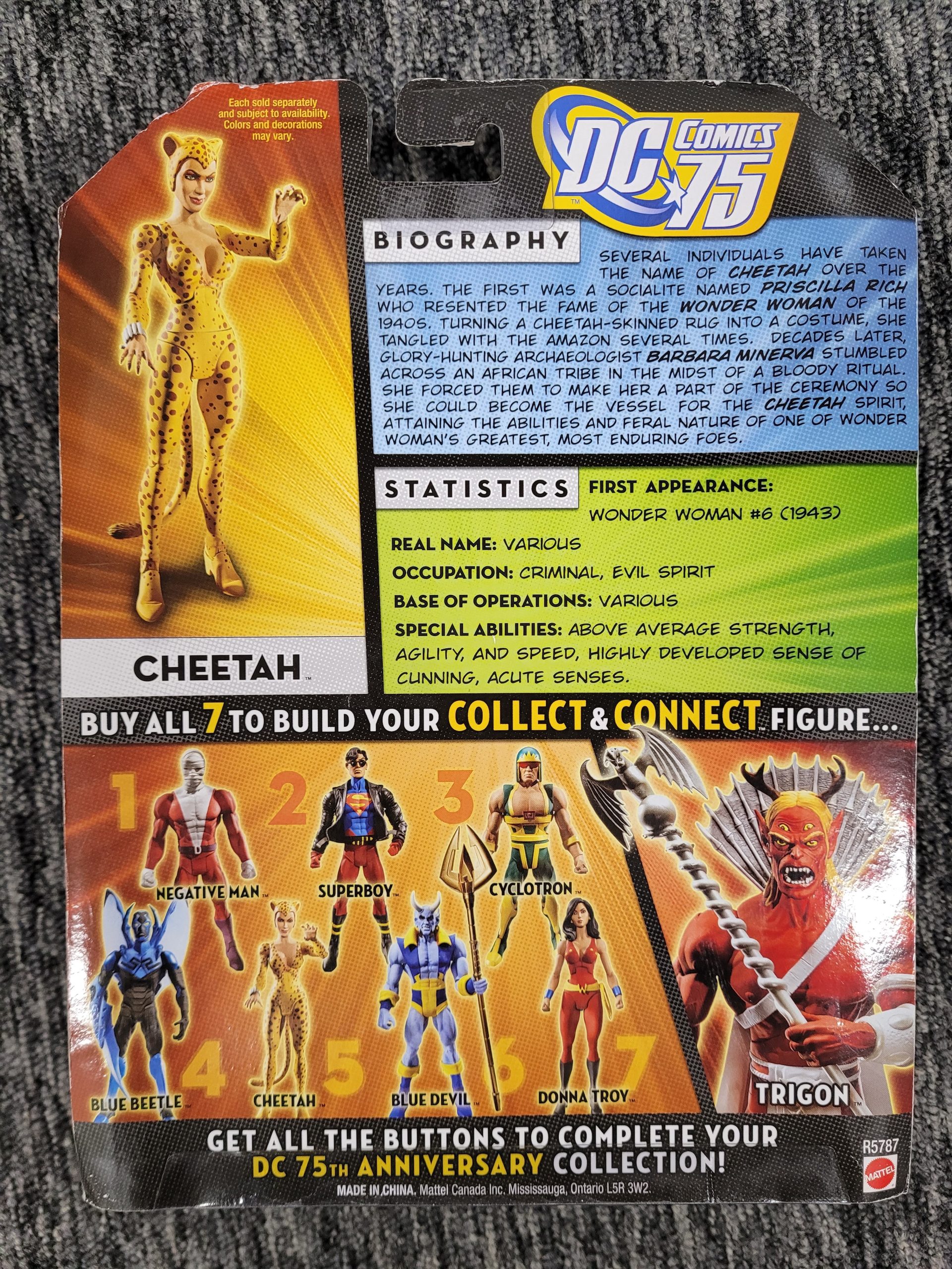 DC Universe Classics Cheetah (Black Suit Variant) Action Figure ...