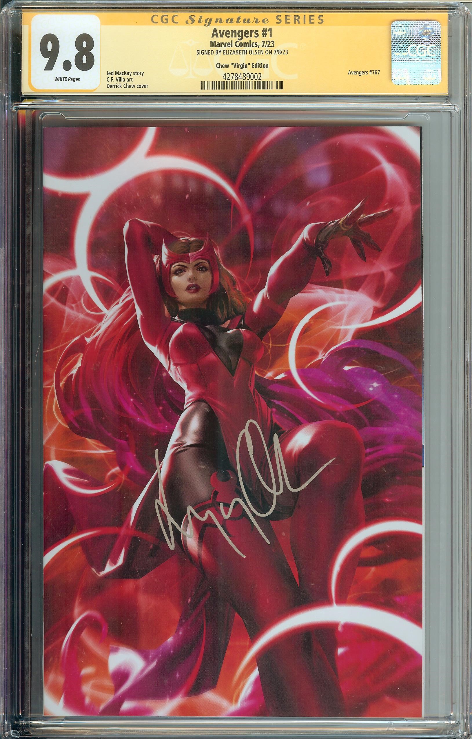 Avengers #1 Derrick Chew Scarlet Witch Variant