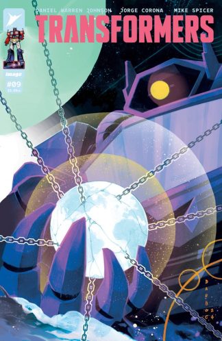 Transformers #9 1:10 Incentive Darboe Connecting Variant 1st Print