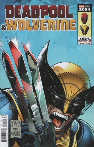 Captain America (2023) #11 Steve McNiven Weapon X-Traction Variant 1st Print