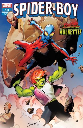 Spider-Boy #13 Mark Bagley Spoiler Variant 1st App. Hulkette 1st Print VF+
