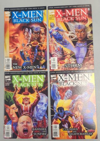 X-Men: Black Sun #1-5 Complete Set Run 2000 1st Print