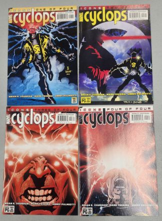 Cyclops #1-4 Complete Set Run Marvel Icons 2001 1st Print