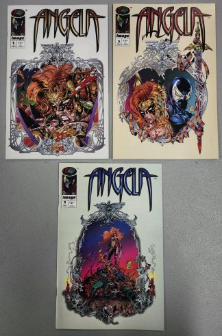 Angela #1-3 Complete Set Run Spawn Image 1994