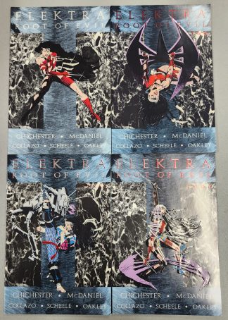 Elektra: Root of Evil #1-4 Complete Set Run 1995