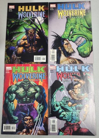 Hulk Wolverine: Six Hours #1-4 Complete Set Run 6 Hours 2003
