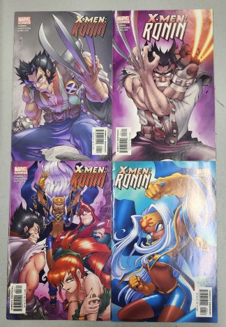 X-Men: Ronin #1-5 Complete Set Run Anime Manga 2003