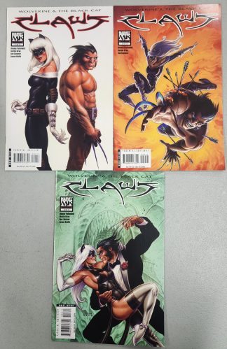 Wolverine & The Black Cat: Claws #1-3 Complete Set Run 2010