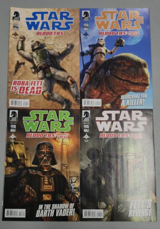 Star Wars: Blood Ties - Boba Fett is Dead #1-4 Complete Set Run 2012