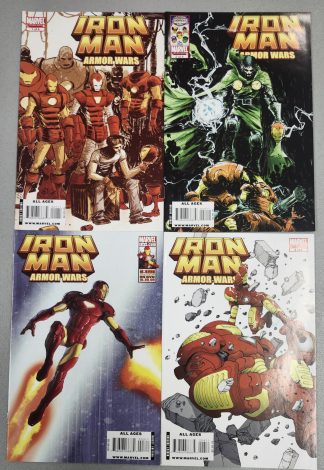 Iron Man: Armor Wars #1-4 Complete Set Run Marvel Doctor Doom 2009
