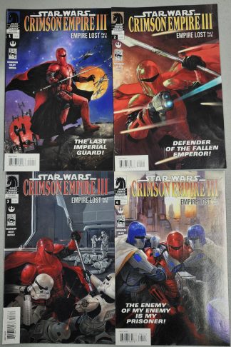 Star Wars: Crimson Empire III Empire Lost #1-6 Complete Set Run Dark Horse Comic 2011