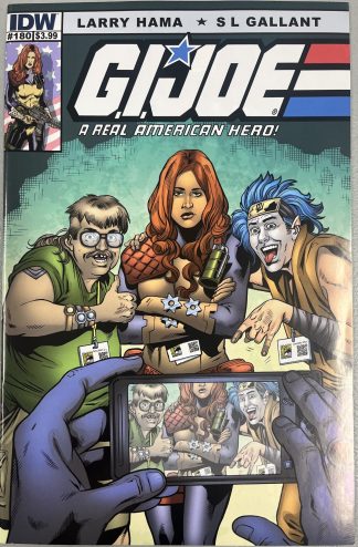 GI Joe: A Real American Hero #180 IDW 2012 Larry Hama
