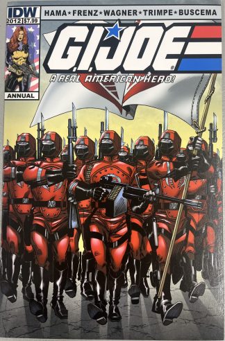 GI Joe: A Real American Hero Annual 2012 Comic IDW Ron Frenz Cover A