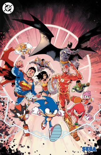 DC x Sonic the Hedgehog #1 1:25 Incentive Collar Virgin Var 1st Print