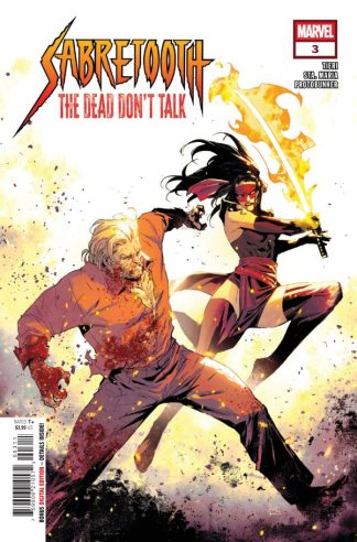 Sabretooth: The Dead Don't Talk #3 Cover A 1st Print