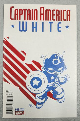 Captain America: White #1 Marvel Skottie Young Variant Cover 2015