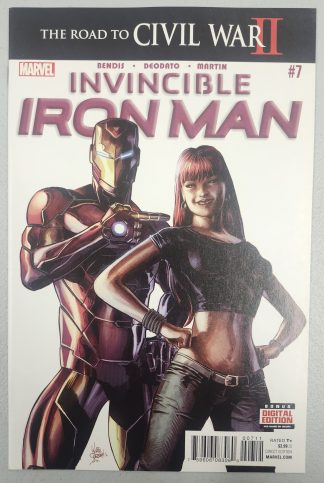 Invincible Iron Man #7 Cover A 1st Print 1st Cameo App Riri Williams Iron Heart 2016