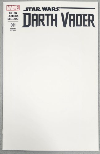 Star Wars: Darth Vader #1 Blank Variant 1st Black Krrsantan Marvel 2015