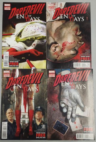 Daredevil: End of Days #1-8 Complete Set Run Marvel Bendis 2012