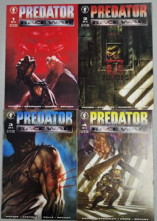 Predator: Race War #1-4 Complete Set Run Dark Horse Vachss 1993