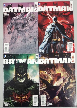 Batman: Europa #1-4 Complete Set Run DC Comics Casali Azzarello 2016