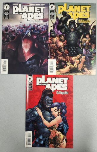 Planet of the Apes #1-3 Complete Set Run Dark Horse Comics Human War 2001