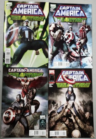 Captain America: Hail Hydra #1-5 Complete Set Run Marvel Maberry 2011