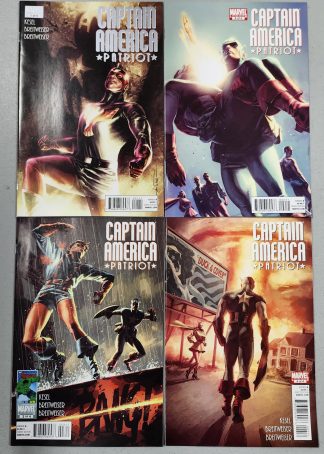 Captain America: Patriot #1-4 Complete Set Run Marvel Kesel 2010