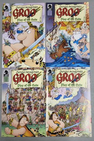 Groo: Play of the Gods #1-4 Complete Set Run Dark Horse Sergio Aragones 2017