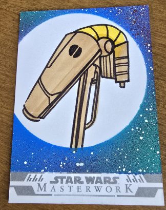 Star Wars Masterwork 2024 Topps 1/1 Eric Medina Sketch Card