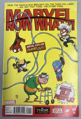 Marvel: Now What?! #1 Skottie Young Marvel 2013 Spider-Man X-Men Doom Avengers