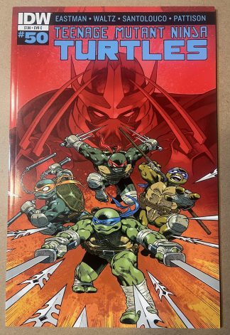 Teenage Mutant Ninja Turtles #50 Cover C Gabriel Rodriguez Variant IDW 2015