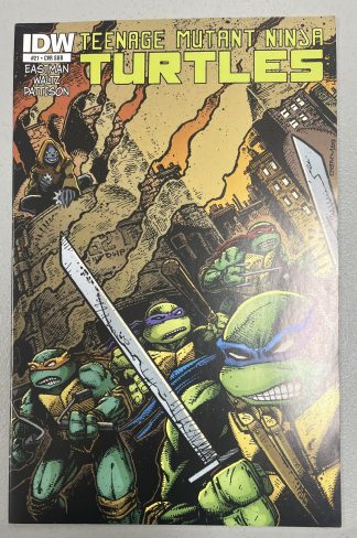 Teenage Mutant Ninja Turtles #21 Kevin Eastman Sub Cover IDW 2013