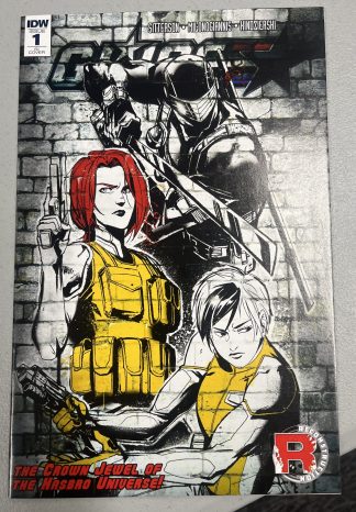 G.I. Joe #1 Sara Pitre-Durocher Incentive Variant Cover IDW Comics 2016