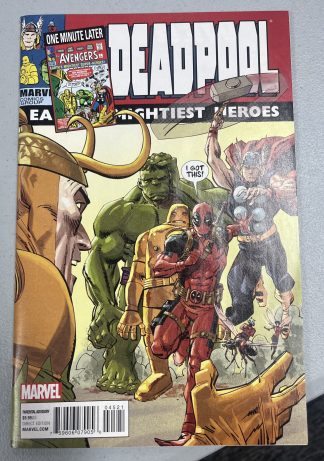 Deadpool #45 Avengers One Minute Later 1:15 Cover Variant 2013