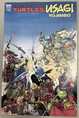 Teenage Mutant Ninja Turtles / Usagi Yojimbo #1 Cover B Aragones Variant One Shot
